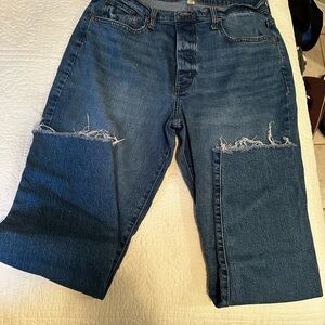 Universal Thread Blue Straight Leg Jeans